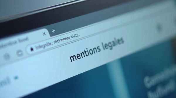 Ne négligez pas les mentions légales d'un site web