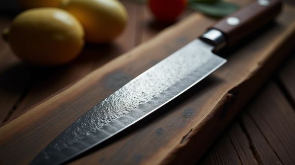 Raisons d'opter pour un couteau japonais damas : performance et esthétique